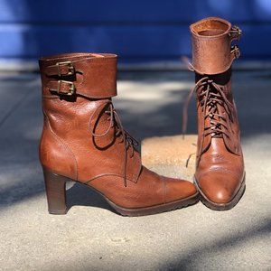 Ralph Lauren Leather boots (90's Vintage)